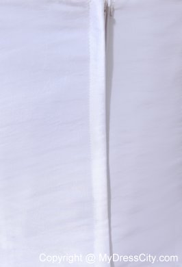 2013 Pick-ups Mermaid Strapless Court Train Red Flowery Wedding Dress