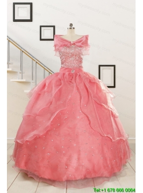 Pretty Beading Ball Gown Sweetheart Quinceanera Dresses