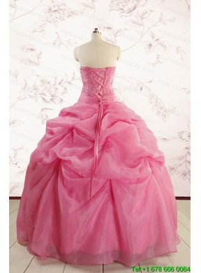 Cheap Strapless Quinceanera Dresses with Pick Ups and Wraps