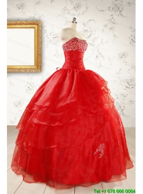 Most Popular Strapless Quinceanera Dresses for 2015