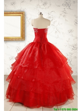 Most Popular Strapless Quinceanera Dresses for 2015