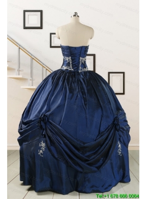 Trendy Sweetheart Quinceanera Gowns with Appliques