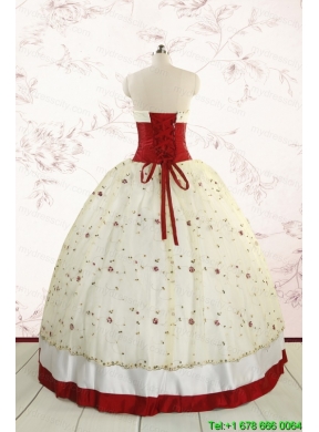 Most Popular Multi Color Quinceanera Gowns with Appliques and Bowknots