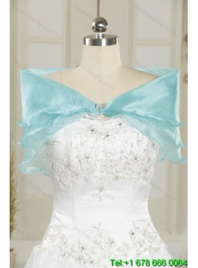 2015 Designer Appliques and Ruffles Quince Dresses in Multi Color