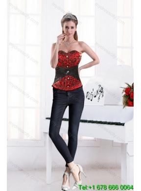 2015 Designer Beading and Ruffles Multi Color Dresses for Quince