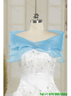 Designer Multi Color Quinceanera Dress with Appliques and Beading