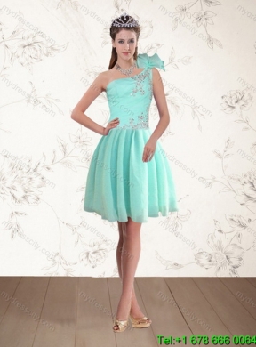Detachable 2015 Apple Green Quinceanera Skirts with Beading and Appliques