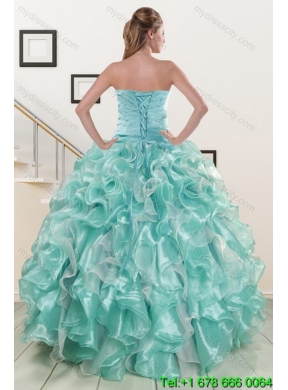 2015 Detachable Beading and Ruffles Quinceanera Skirts