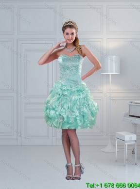 2015 Detachable Beading and Ruffles Quinceanera Skirts
