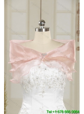 2015 Detachable Hot Pink Quinceanera Skirts with Beading and Ruffles