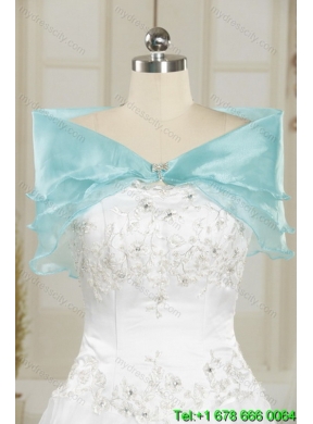 2015 Detachable Strapless Beading Quinceanera Skirts