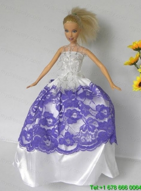 Free Shippment Barbie Doll Wedding Clothes Party Dresses Gown