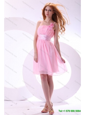 Champagne Ball Gown Quinceanera Dress and Ruching Baby Pink Dama Dresses and Floor Length 2015 Little Girl Dress