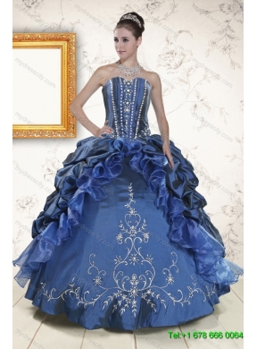 Elegant Ruffles and Embroidery Quinceanera Gown and Watermelon Long Prom Dresses and Embroidery Little Girl Dress