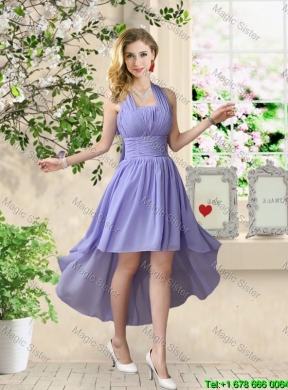Elegant Hand Made Flowers Dama Dresses with Short Sleeves