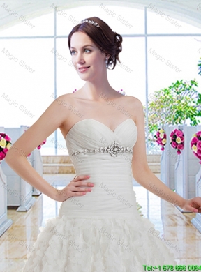 Best Selling Sweetheart Beaded Wedding Gowns for Garden