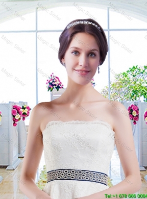 Inexpensive Mermaid Wedding Dresses with Lace and Belt