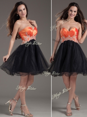 Beautiful Princess Sweetheart Prom Dress with Appliques
