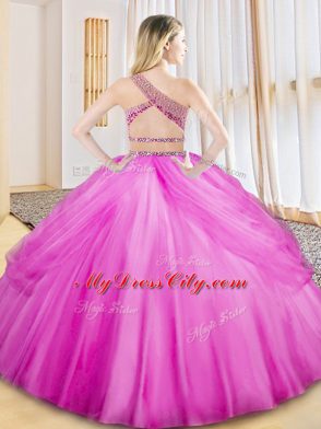 Beauteous Floor Length Two Pieces Sleeveless 15 Quinceanera Dress Criss Cross