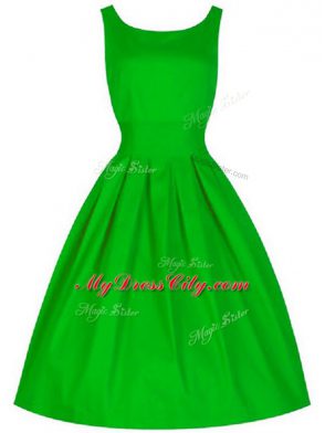 Fancy Sleeveless Ruching Lace Up Vestidos de Damas