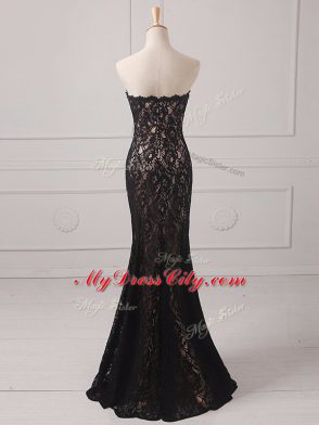 Decent Sleeveless Zipper Floor Length Lace Mother of Bride Dresses