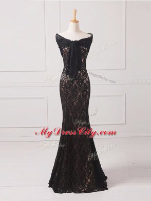 Decent Sleeveless Zipper Floor Length Lace Mother of Bride Dresses