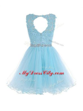 Mini Length Zipper Club Wear Burgundy for Prom and Party and Sweet 16 with Beading and Lace and Appliques