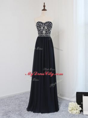 Fantastic Sleeveless Beading Zipper Prom Homecoming Dress
