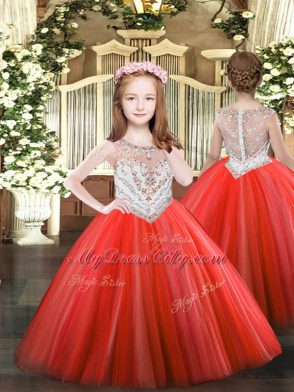 Most Popular Sleeveless Beading Lace Up 15th Birthday Dress