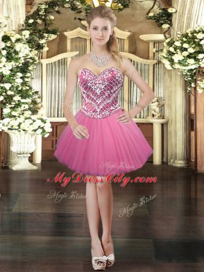 Excellent Tulle Sleeveless Floor Length Quinceanera Dresses and Beading