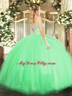 Sweet Floor Length Zipper Quinceanera Gown for Military Ball and Sweet 16 and Quinceanera with Lace