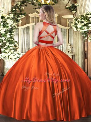 Unique Eggplant Purple 15 Quinceanera Dress Military Ball and Sweet 16 and Quinceanera with Ruching High-neck Sleeveless Criss Cross