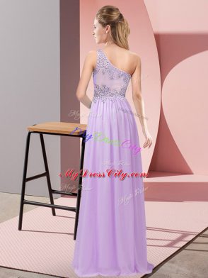 Fabulous Sleeveless Beading Side Zipper Evening Dress