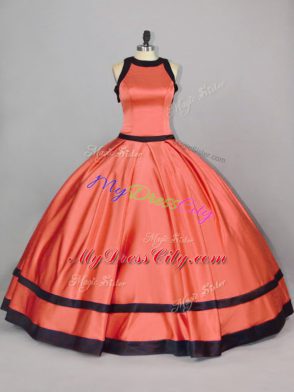 Sleeveless Ruching Zipper Quinceanera Dress