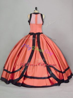 Sleeveless Ruching Zipper Quinceanera Dress