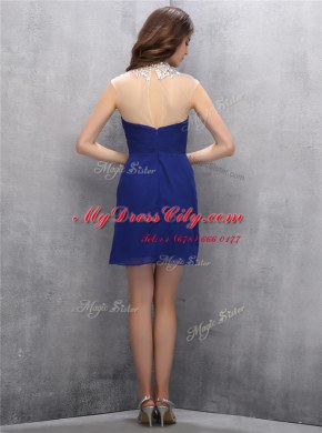 Sleeveless Beading Zipper Prom Evening Gown