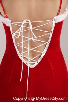 White and Red Mermaid Beaded Prom Gown with Detachable Straps