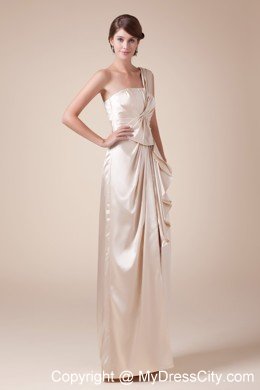 Hottest Long Slinky One Shoulder Prom Dress with Slit