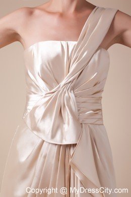 Hottest Long Slinky One Shoulder Prom Dress with Slit