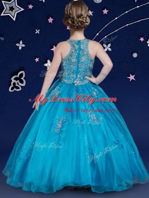 Perfect Scoop Sleeveless Beading Zipper Casual Dresses