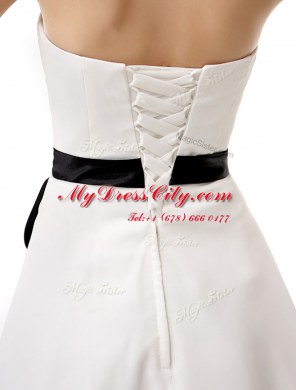 Cute Sleeveless Sashes ribbons Lace Up Prom Evening Gown