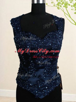 Most Popular Four Piece Straps Sleeveless Organza Quinceanera Dress Beading and Ruffles Zipper