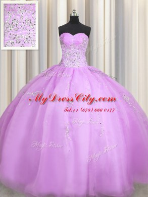 Best Sleeveless Beading and Appliques Zipper Quinceanera Gowns
