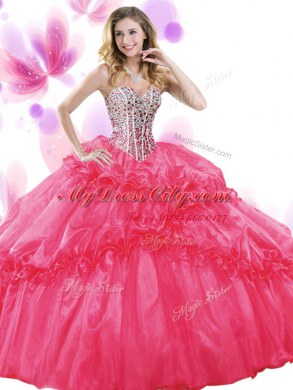 Turquoise Quinceanera Gowns Military Ball and Sweet 16 and Quinceanera and For with Beading and Pick Ups Sweetheart Sleeveless Lace Up