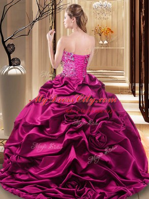 Floor Length Ball Gowns Sleeveless Multi-color 15 Quinceanera Dress Lace Up