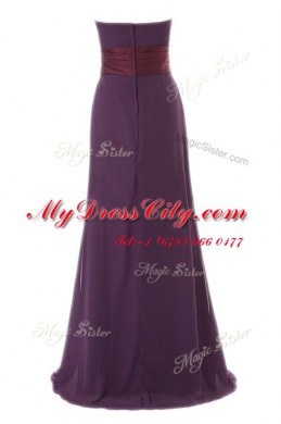Fashionable Sleeveless Ruffles Zipper Prom Party Dress