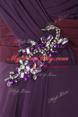 Fashionable Sleeveless Ruffles Zipper Prom Party Dress