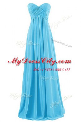 Apple Green Prom and Party and Wedding Party and For with Pleated Sweetheart Sleeveless Zipper
