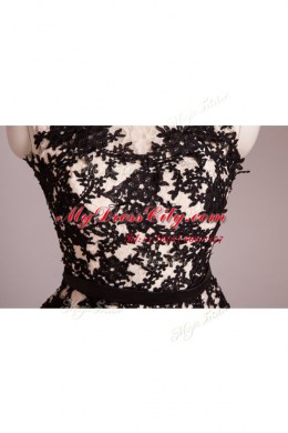 New Arrival Champagne Scoop Zipper Lace Club Wear Sleeveless