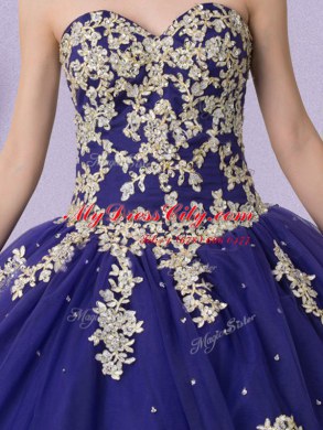 Sleeveless Lace Up Floor Length Beading Sweet 16 Quinceanera Dress